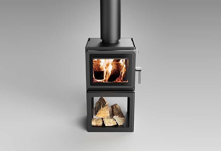 Blaze Z1 woodstacker combustion heater