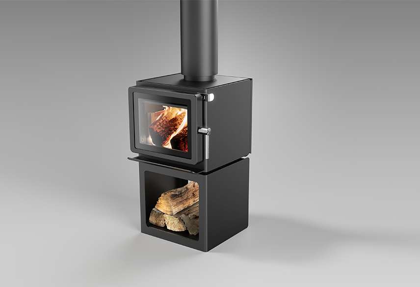 Blaze Z1 woodstacker combustion heater