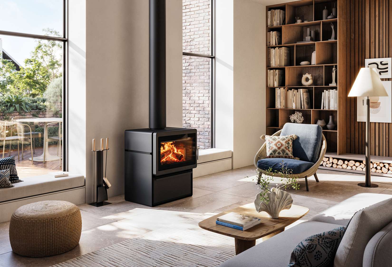 Blaze Z2 ash combustion heater