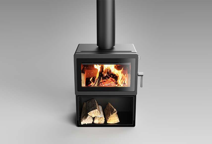 Blaze Z2 woodstacker combustion heater