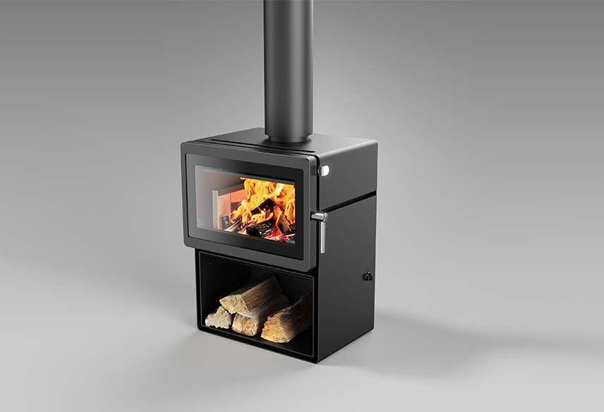 Blaze Z2 woodstacker combustion heater
