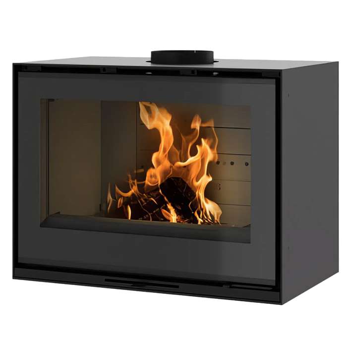 Cheminees Philippe Radiante Éco 800 freestanding wood fireplace